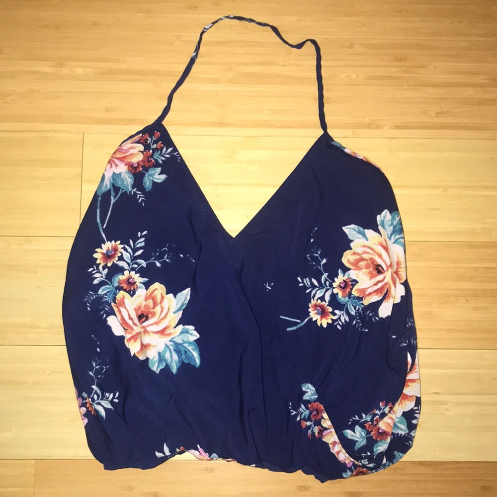 Floral Halter Top